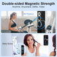 Metal Magnetic Ring Phone Holder Kickstand Folding Desk Stand Silver Color  - ONXW220 2570-2