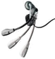  Wired Earphone   with Boom Mic  Ear-hook  3.5mm Adapter   Single Earbud   Headphone   - ONXC37 2097-2