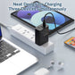 65W Fast Home Wall Charger PD USB-C 6ft Long Cable Type-C Power Cord QC3.0 Adapter 3-Port  - ONL31 2286-3