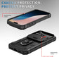 Hybrid Case Cover Metal Ring Lens Protects Kickstand Shockproof Armor  - ONXW106 2448-2