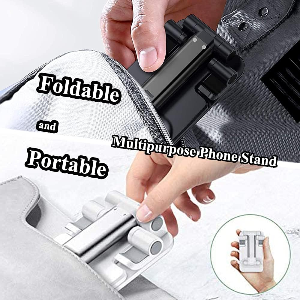 Foldable 2 Pack Phone Stand Portable Travel Holder Desktop Dock Cradle Fold-up  - ONXW230 2585-8