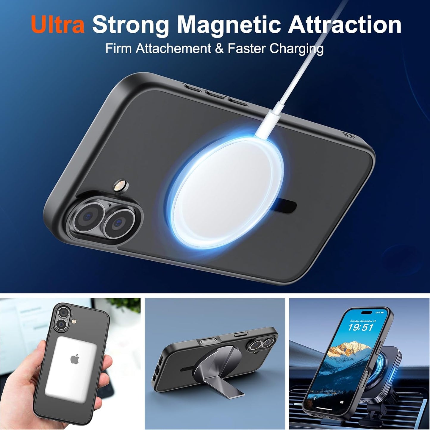 Magnetic Case Cover Armor Drop-Proof Defender Protective  - ONXW82 2421-5