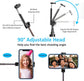  Selfie Stick  Wireless Lightweight Aluminum  Remote Shutter   Self-Portrait  Extendable  - ONG36 2033-6