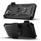 Case Belt Clip Holster Swivel Metal Ring Cover Kickstand Armor  - ONC09 2204-4