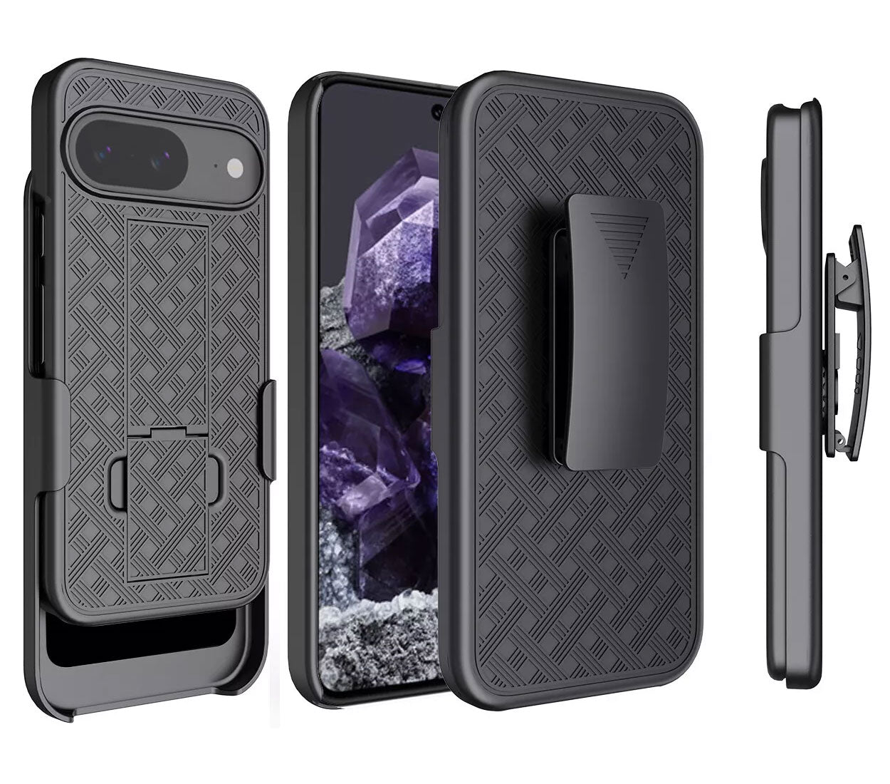 Case Belt Clip  Holster Swivel Cover Kickstand Armor  - ONM41 2244-1