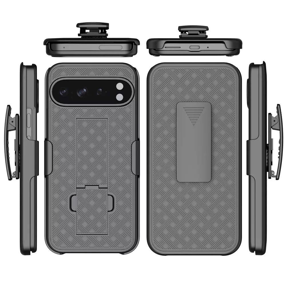 Case Belt Clip  Holster Swivel Cover Kickstand Armor  - ONZ64 2614-2