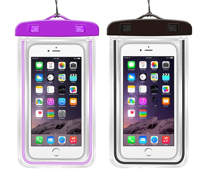Waterproof Case  2 Pieces Underwater Bag For Pool Sea Floating Cover Touch Screen  - ONE47+A47 1988-1