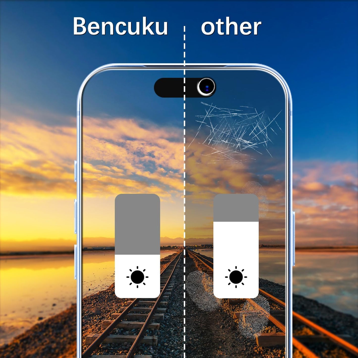 2 Pack Privacy Screen Protector Tempered Glass Curved Anti-Spy Anti-Peep 3D Edge  - ONXW249 2606-4
