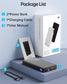2 Pack 10000mAh Power Bank  22.5W PD Fast Charge  Backup Battery Portable Charger LED Display  1-Port USB  - ONXW241 2597-7