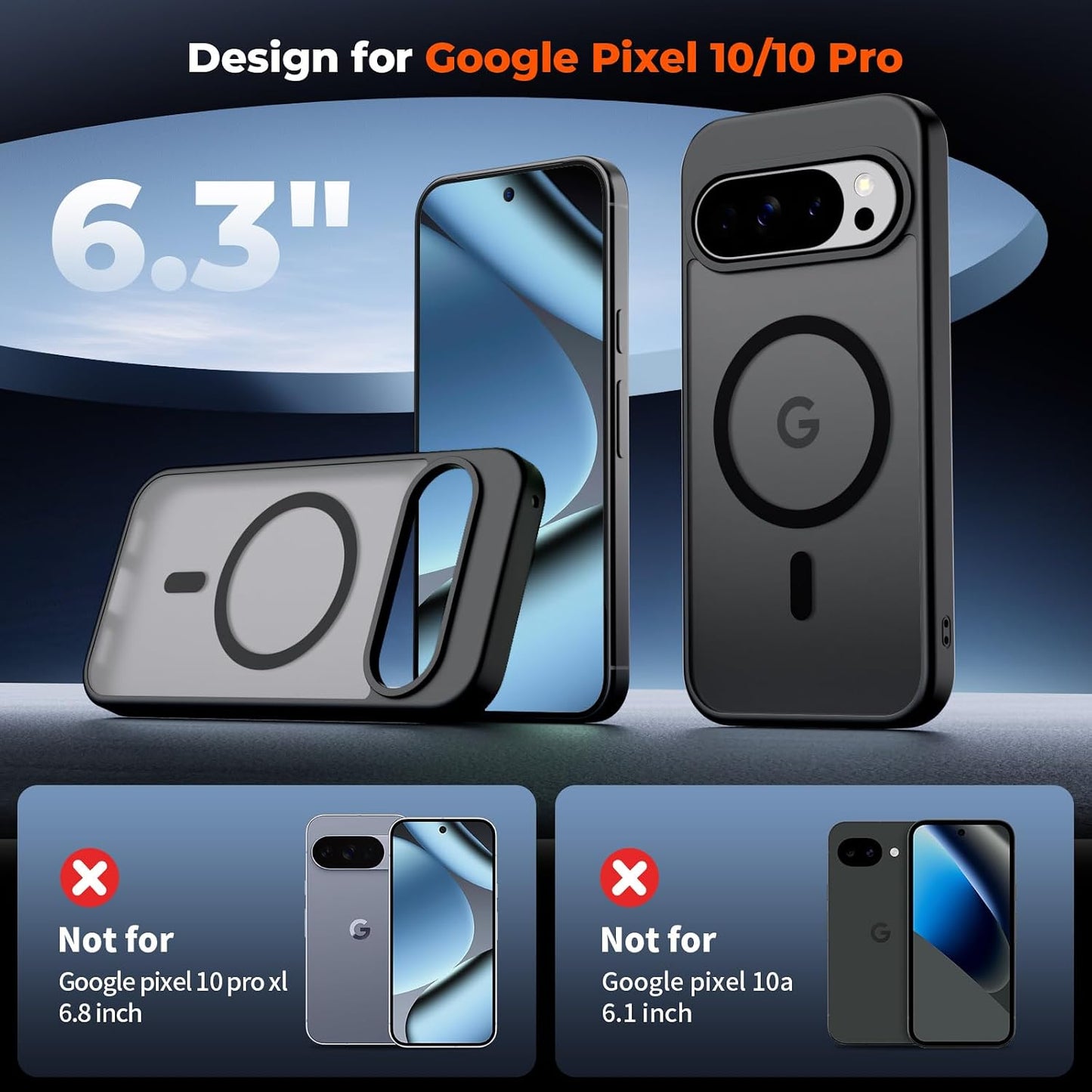 Magnetic Case Cover Armor Drop-Proof Defender Protective  - ONXW170 2519-7