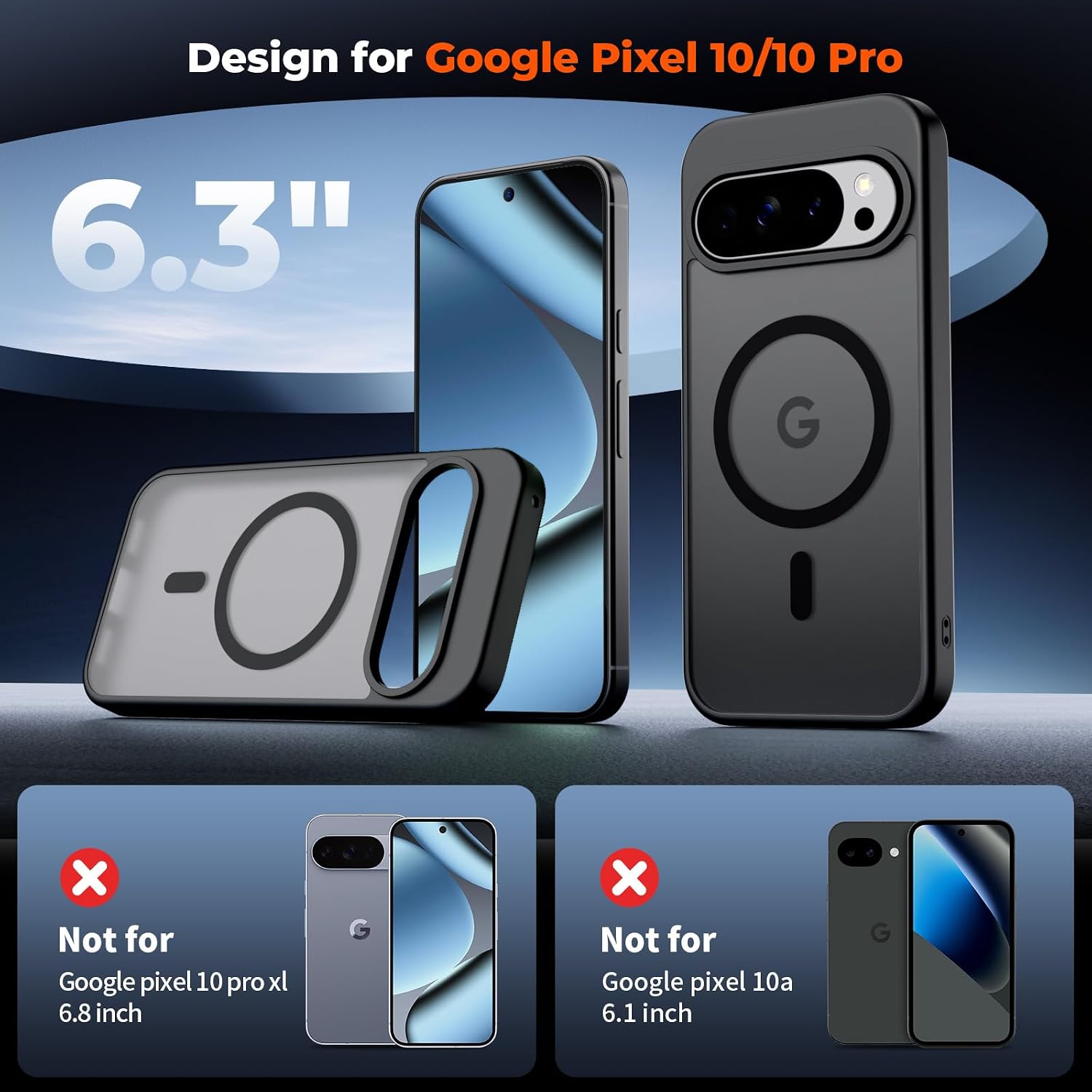 Magnetic Case Cover Armor Drop-Proof Defender Protective  - ONXW170 2519-7