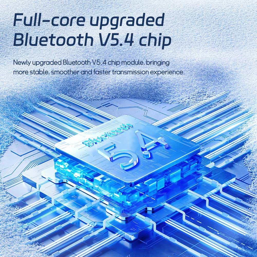 Wireless Ear-hook OWS Earphones  Bluetooth Earbuds Over the Ear Headphones  True Stereo Charging Case Hands-free Mic   - ONG30 2242-6