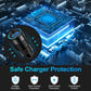 48W Fast Car Charger USB-C Power Adapter Straight Type-C Cable Extra USB Port DC Socket  - ONXW238 2594-4