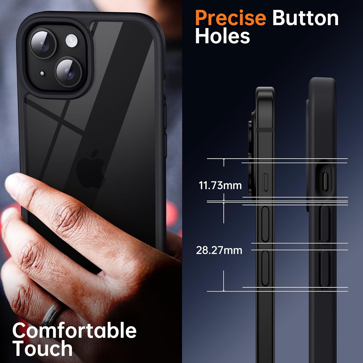 Case Cover Shockproof Non-Slip Armor Military Drop Protection  - ONXW283 2647-5