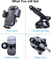 Car Mount Windshield Air Vent Adhesive Base Phone Holder Glass Cradle  - ONXW214 2564-11