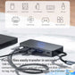 2 Port HDMI TV Adapter 7-in-1 USB-C Hub TYPE-C PD Charger Audio Video Projector Converter   - ONZ88 2212-7