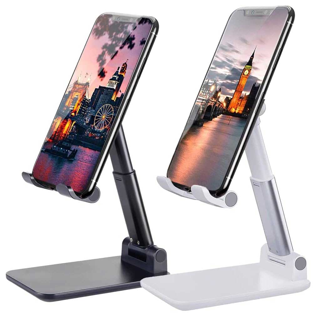 Foldable 2 Pack Phone Stand Portable Travel Holder Desktop Dock Cradle Fold-up  - ONXW230 2585-1