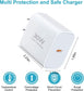 3 Pack 30 Fast Home Charger PD Type-C 3 Pack 6ft USB-C Cable Quick Power Adapter  - ONXW232 2588-4