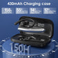 Wireless Earphone Ear-hook Hands-free Headphone Boom Mic Headset Over The Ear  - ONXW227 2582-2
