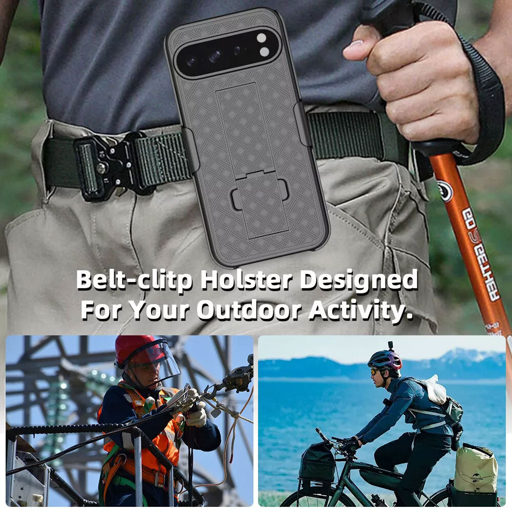 Case Belt Clip  Holster Swivel Cover Kickstand Armor  - ONZ64 2614-5