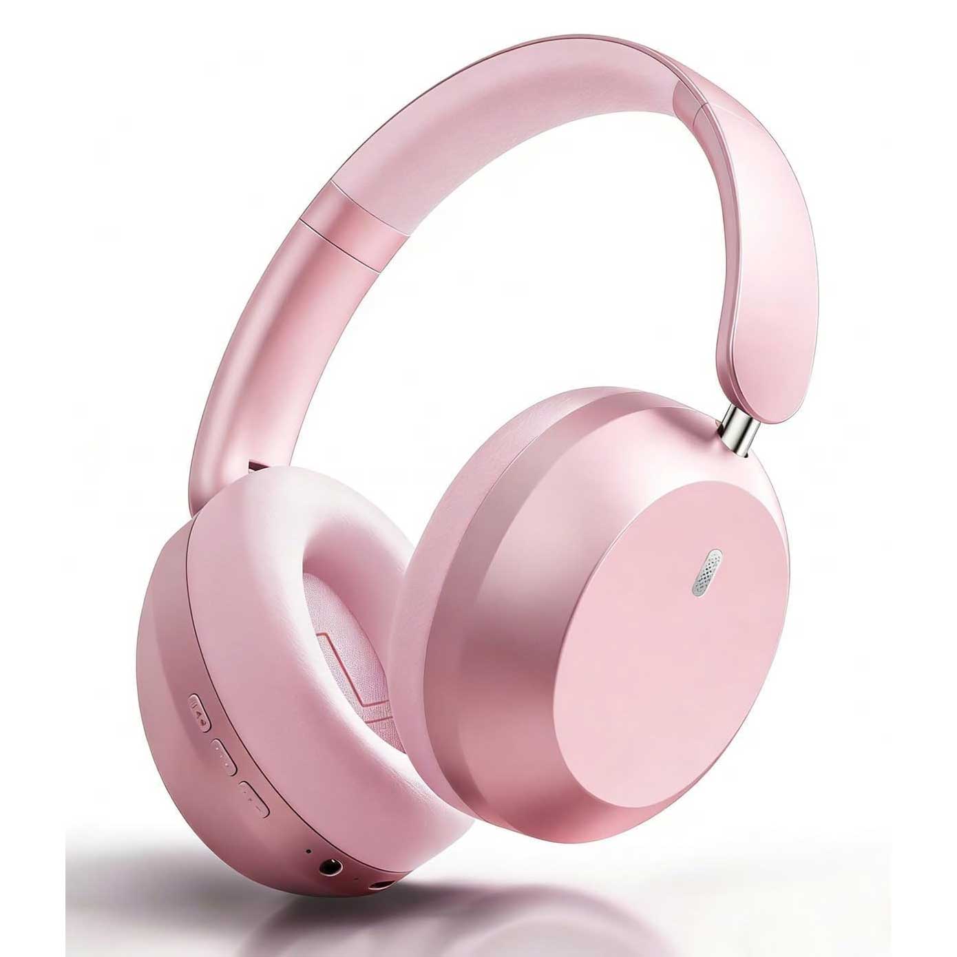 Pink Wireless Headphones Foldable Headset w Mic Earphones Earbuds  - ONXW269 2630-1