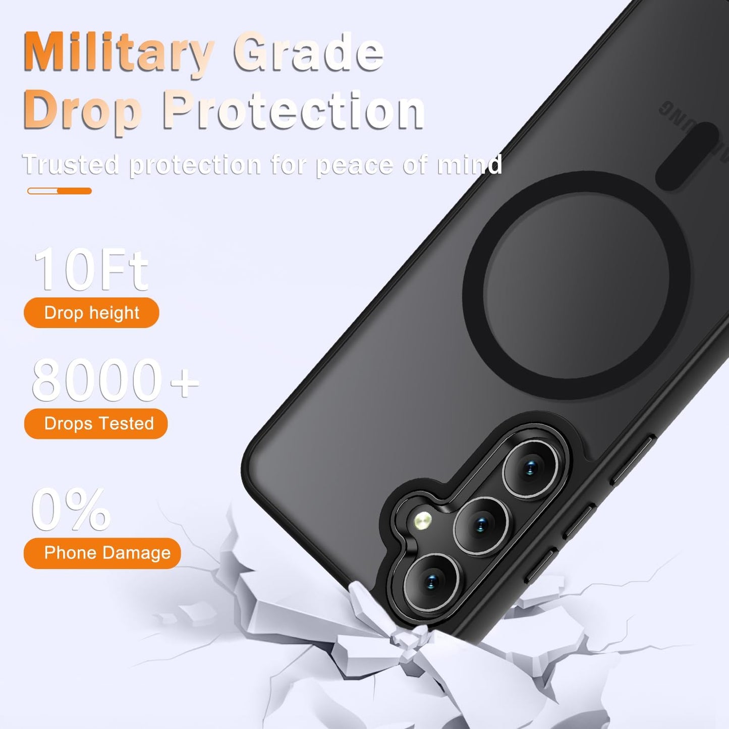 Magnetic Case  Cover Armor Drop-Proof  Defender Protective  - ONXW21 2357-2