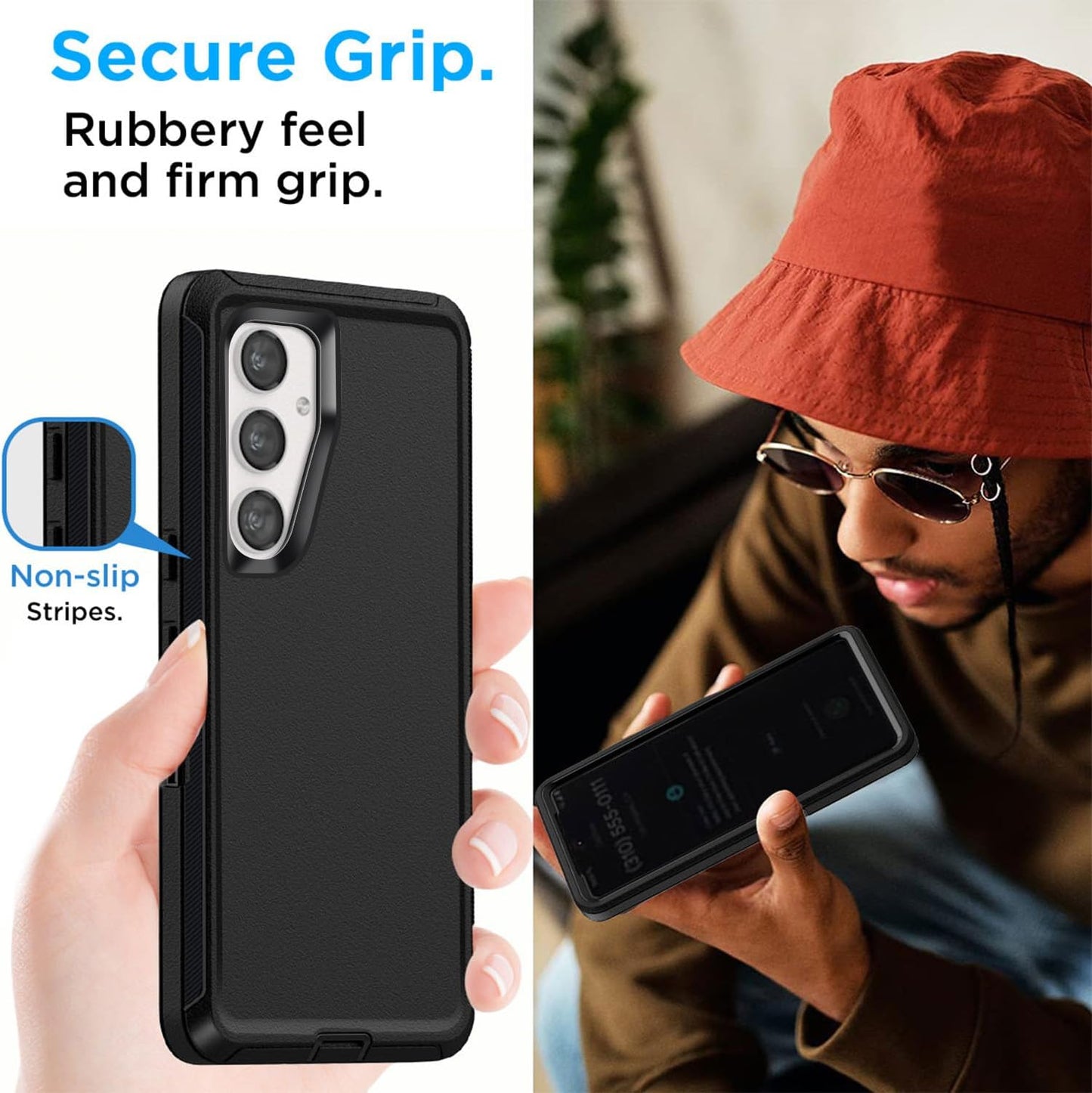 Case Cover Dual Layer Shockproof Non-Slip Armor  - ONXW26 2362-5