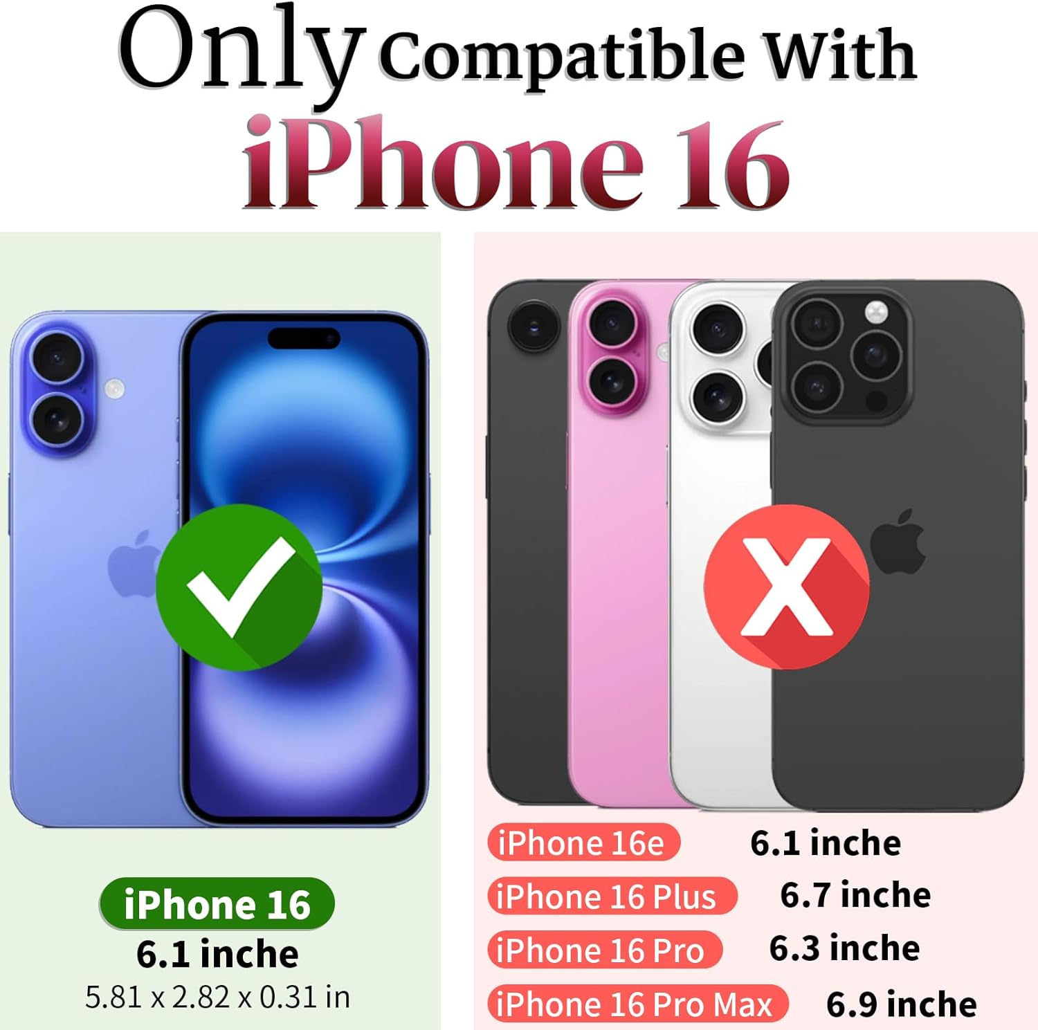 Hybrid Case Cover Metal Ring Lens Protects Kickstand Shockproof Armor  - ONXW108 2456-8
