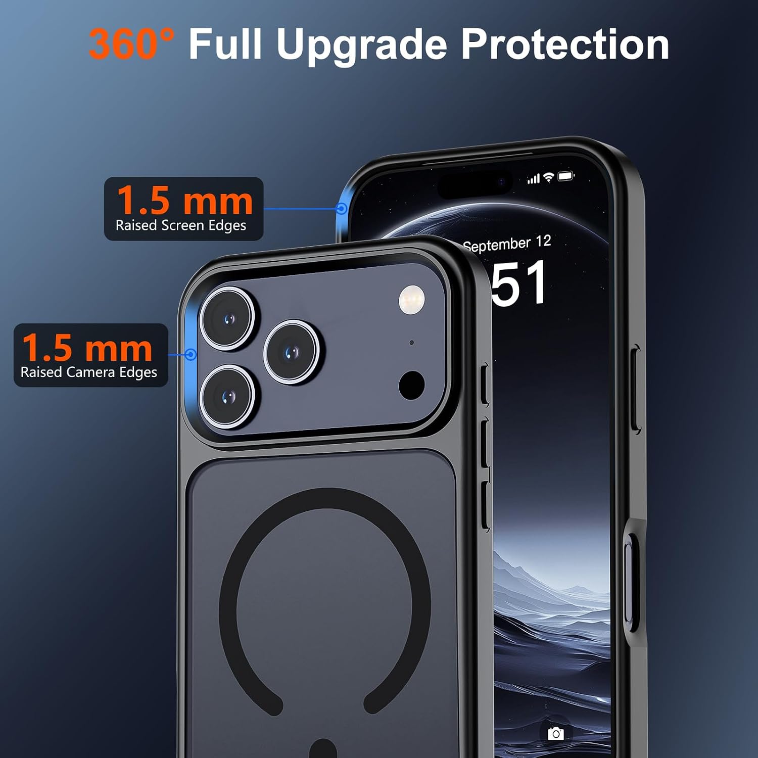 Magnetic Case Cover Armor Drop-Proof Defender Protective  - ONXW83 2422-2