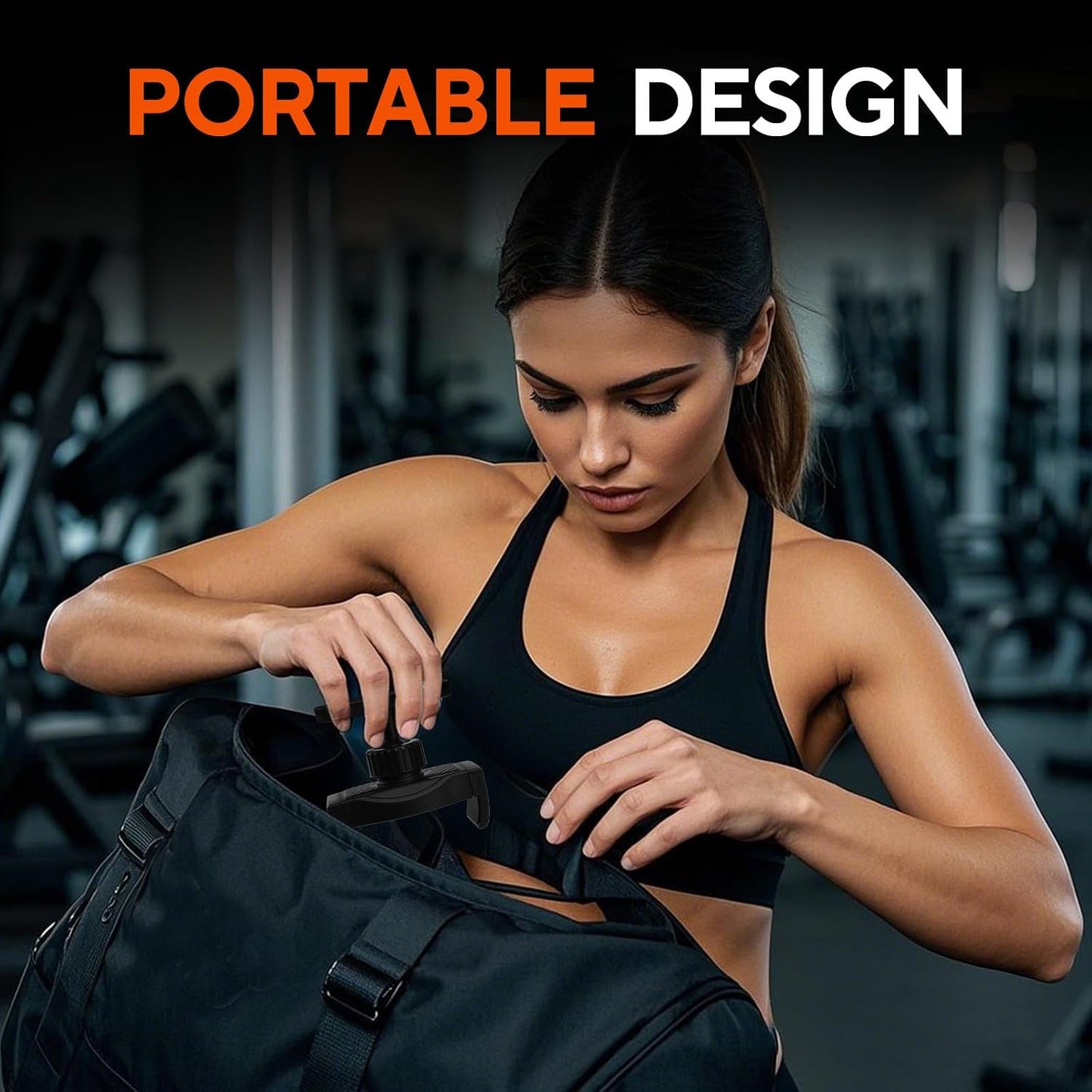 Magnetic Holder Phone Mount Gym Stand 360 Degree Rotation  Hands Free  Cradle  - ONXW256 2617-3
