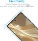 2 Pack Privacy Screen Protector Tempered Glass Anti-Spy Anti-Peep Case Friendly 9H Hardness  - ON2SP68 2302-4
