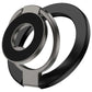 Metal Magnetic Ring Phone Holder  Kickstand Folding  Desk Stand Black  - ONXW215 2565-1