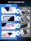 15000mAh Lavender Power Bank  22.5W PD Fast Charge  Backup Battery Portable Charger Built-in Cable LED Display  - ONXW244 2600-2