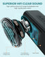 Wireless Speaker Hands-free Microphone  Audio Multimedia Rechargeable  Black  - ONXW16 2352-2