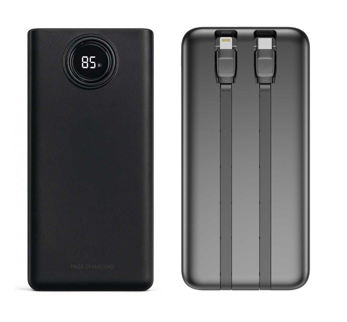20000mAh Power Bank  22.5W PD Fast Charge Backup Battery Portable Charger  Built-in Cable LED Display  - ONZ63 2314-2
