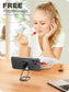 Metal Magnetic Ring Phone Holder Kickstand Folding   Desk Stand Grip  - ONXW208 2558-2