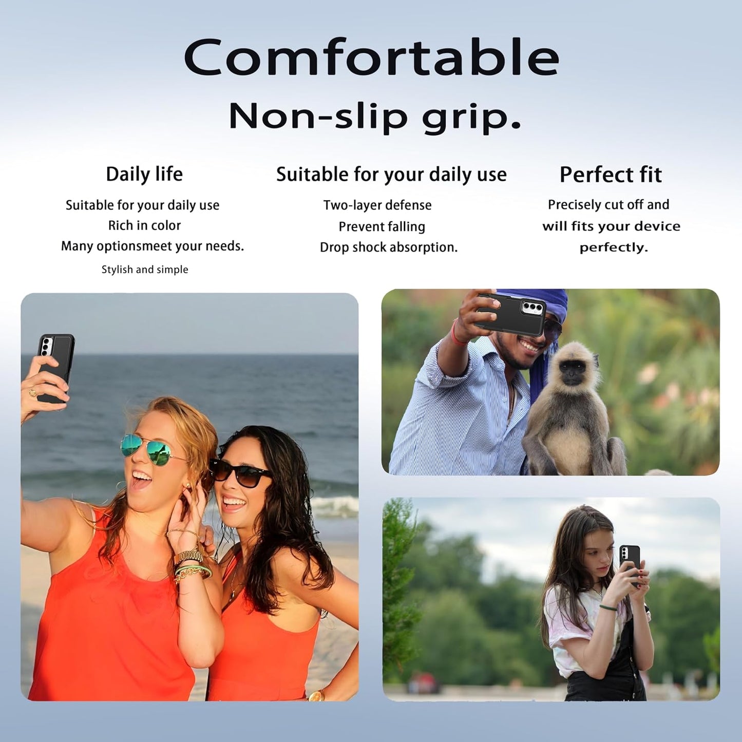 Case Cover Shockproof Non-Slip Armor Drop-Proof   - ONXW58 2394-6