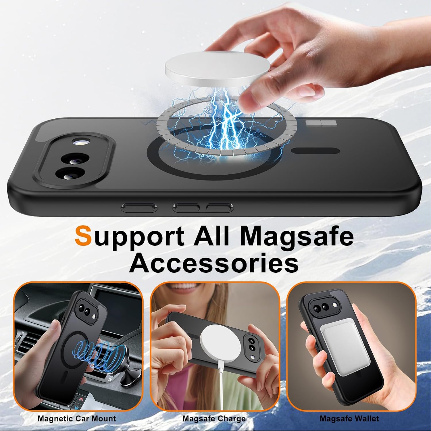 Magnetic Case Cover Armor Drop-Proof Defender Protective  - ONXW172 2521-2