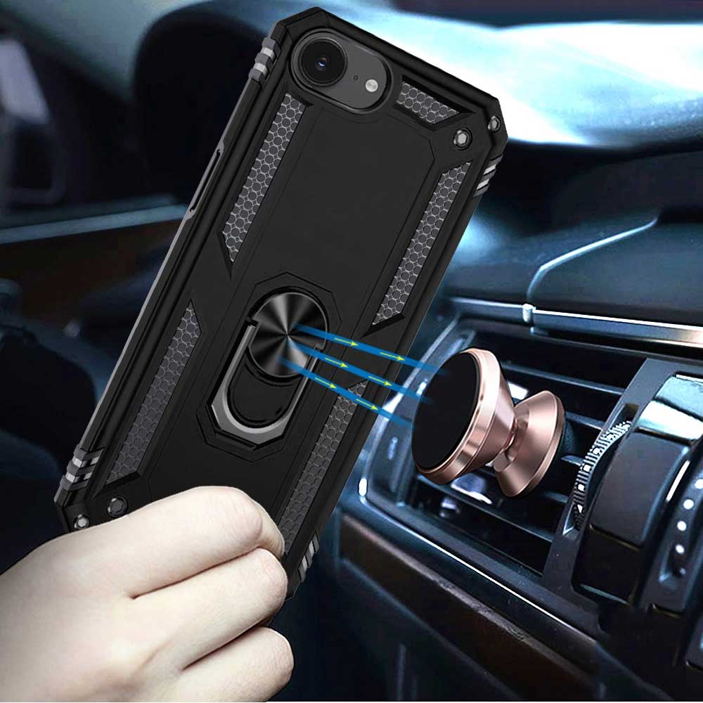 Case Belt Clip Holster Swivel Metal Ring Cover Kickstand Armor  - ONF16 2205-5