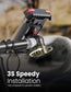 Bicycle/Motorcycle Mount Handlebar Bike Cradle Dock Swivel  - ONXW257 2618-2