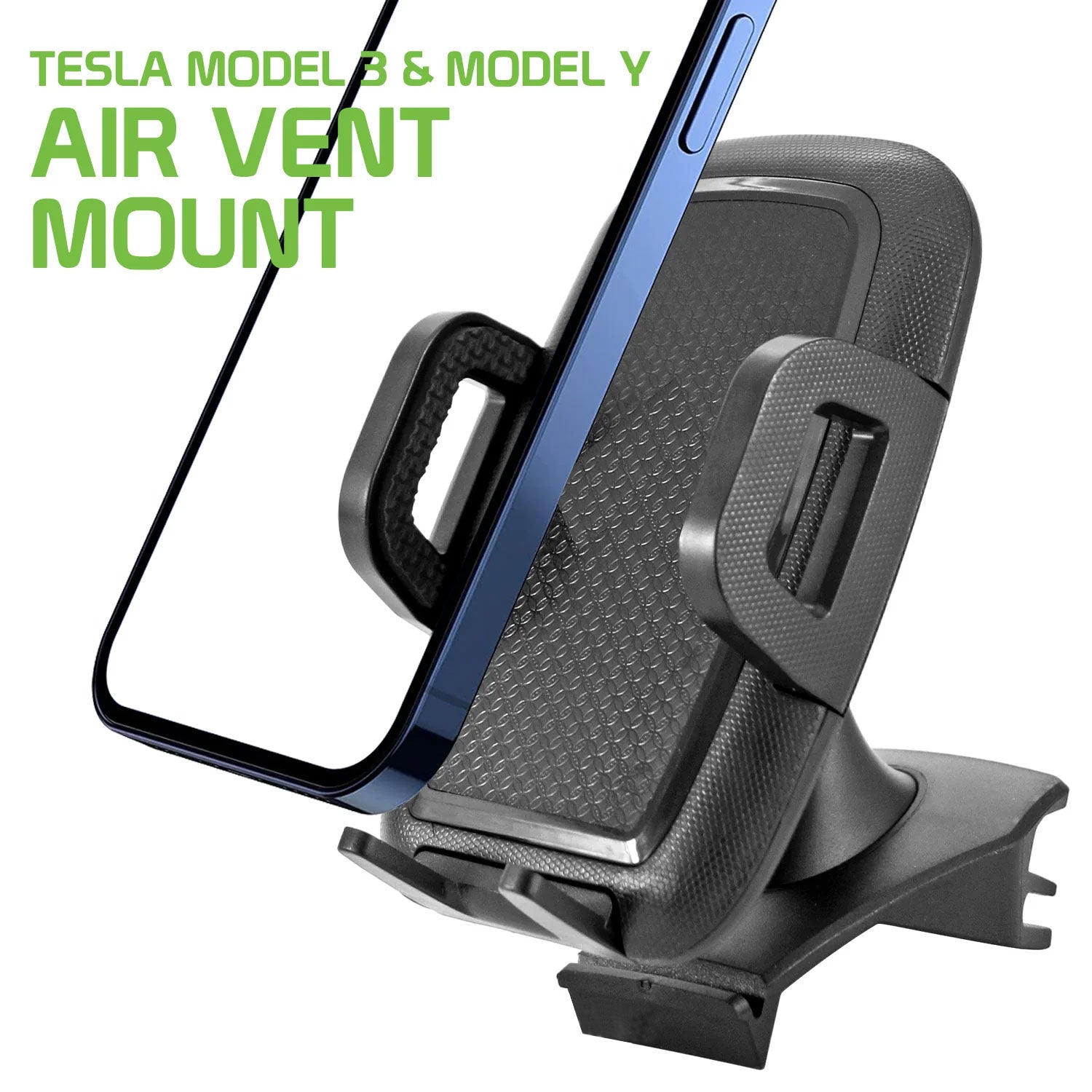 Air Vent Car Mount for Tesla Model 3 and Y Only Phone Holder Cradle Swivel  Strong Grip   - ONL29 1990-2