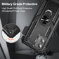 Case Belt Clip Holster Swivel Metal Ring Cover Kickstand Armor  - ONV79 2118-2