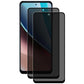 2 Pack Privacy Screen Protector Tempered Glass Anti-Spy Anti-Peep Case Friendly 9H Hardness  - ON2SP70 2308-1