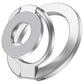 Metal Magnetic Ring Phone Holder Kickstand Folding Desk Stand Silver Color  - ONXW220 2570-1