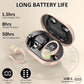 Pink Wireless Ear-hook Earphones Bluetooth Earbuds Over the Ear Headphones True Stereo Charging Case Hands-free  - ONXW267 2628-3