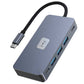 2 Port HDMI TV Adapter 7-in-1 USB-C Hub TYPE-C PD Charger Audio Video Projector Converter   - ONZ88 2212-1