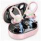 Pink Wireless Ear-hook Earphones Bluetooth Earbuds Over the Ear Headphones True Stereo Charging Case Hands-free  - ONXW267 2628-1