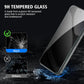 2 Pack Privacy Screen Protector Tempered Glass Anti-Spy Anti-Peep 9H Hardness 3D Edge  - ON2SP94 2455-4