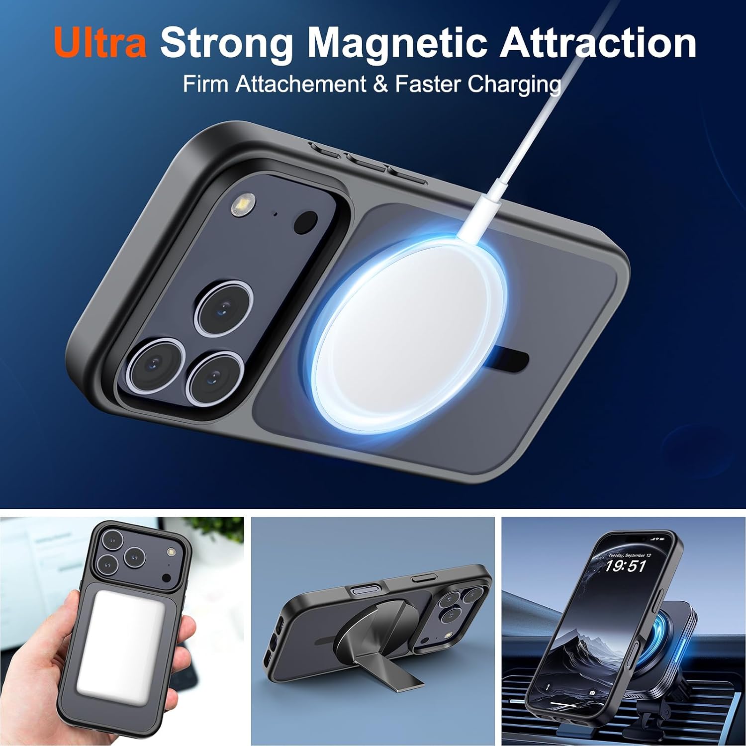 Magnetic Case Cover Armor Drop-Proof Defender Protective  - ONXW83 2422-5