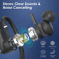 Wireless Earphone Ear-hook Hands-free Headphone Boom Mic Headset Over The Ear  - ONXW227 2582-7